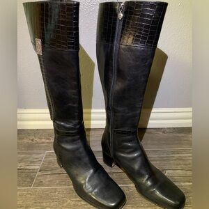 Brighton Gwen black leather size 9M boots